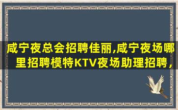 荆门夜总会招聘